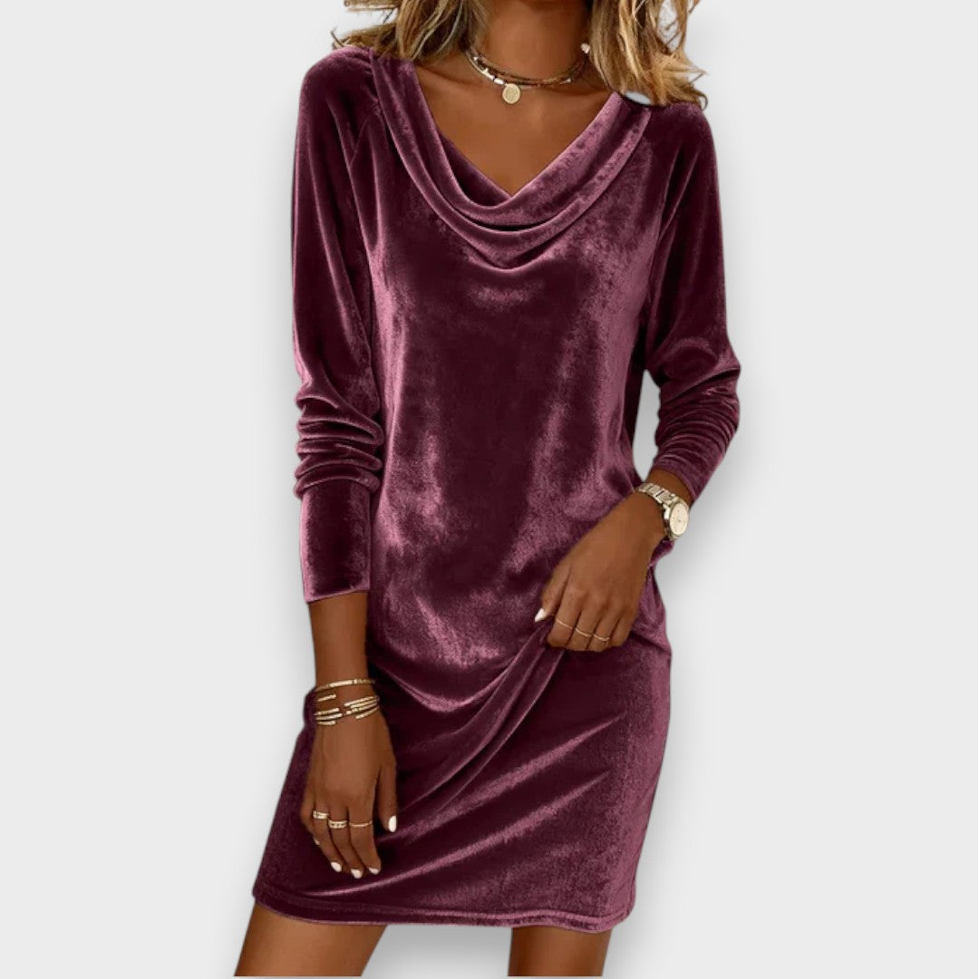Bruna | Midi-Kleid aus Samt
