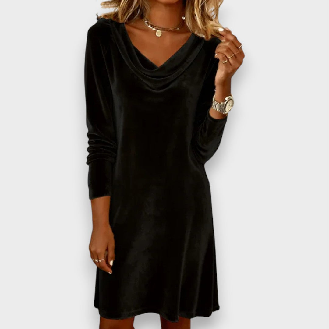 Bruna | Midi-Kleid aus Samt