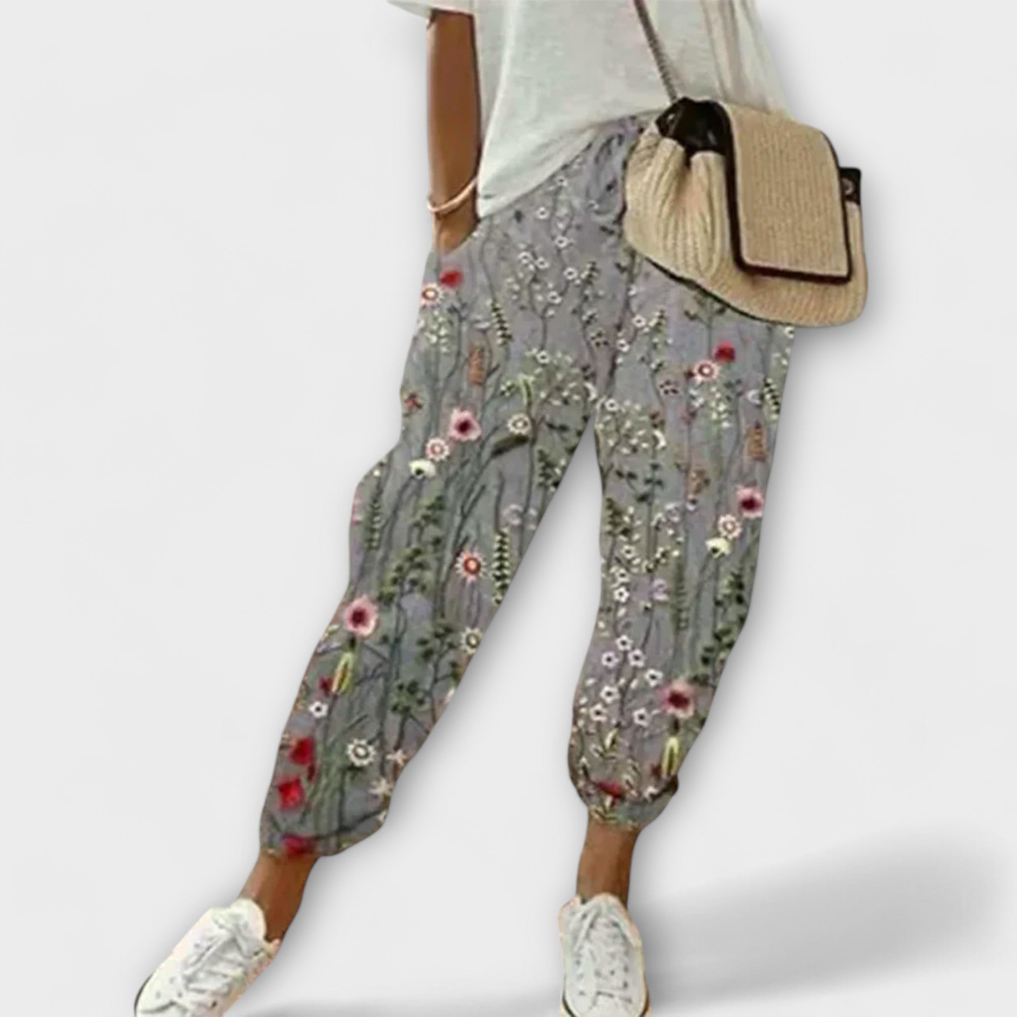 Margarida | Bequeme Hose aus Baumwolle und Leinen