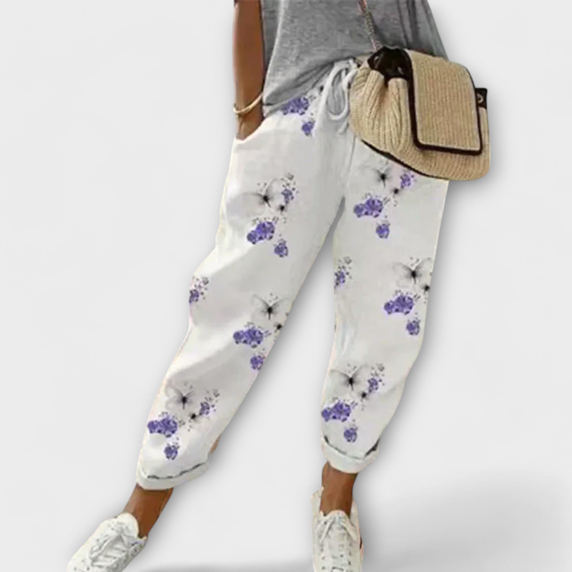 Margarida | Bequeme Hose aus Baumwolle und Leinen