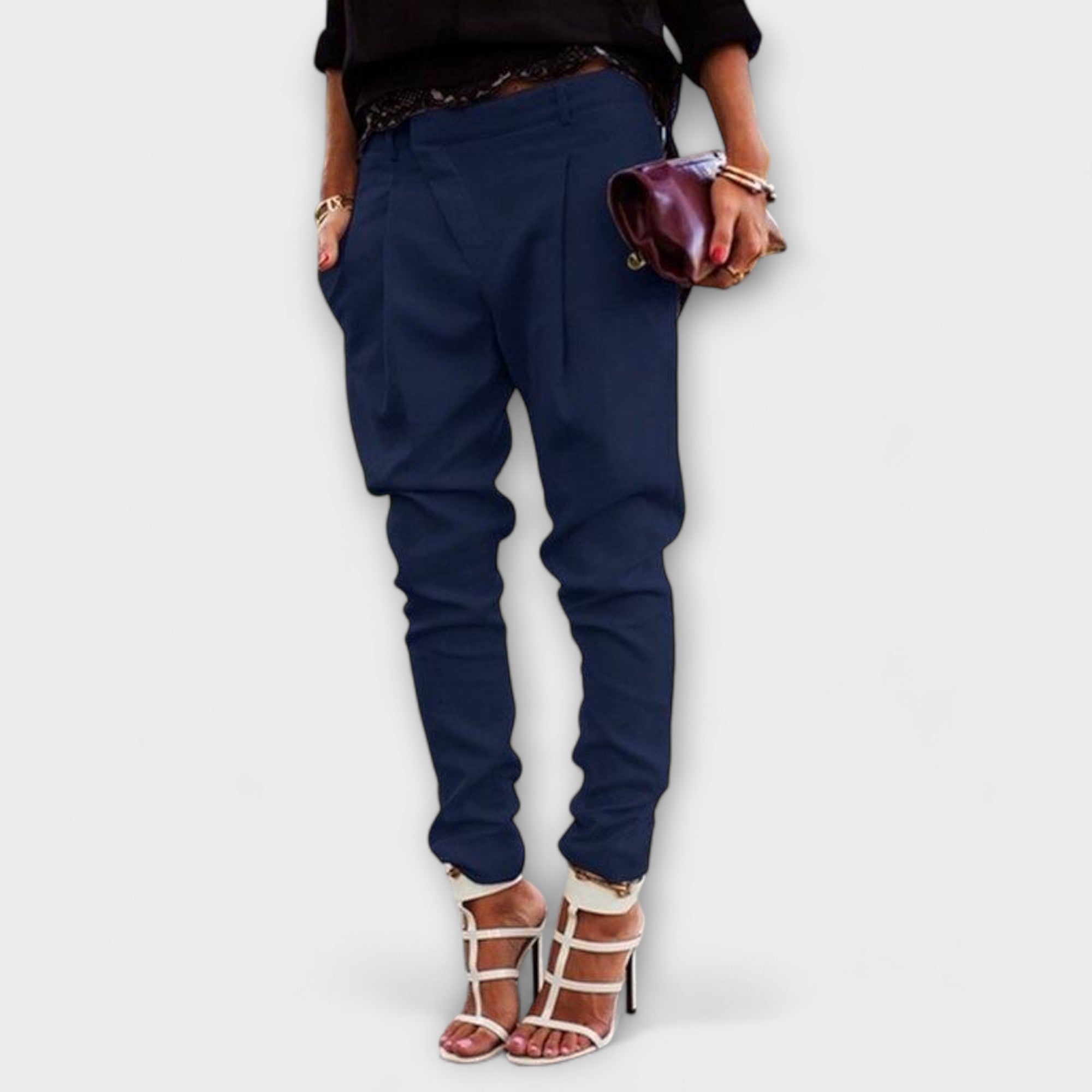 Aline | Calça Elegante de Cintura Alta