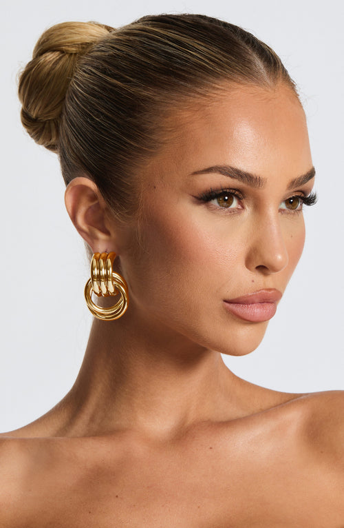 Beatriz | Goldene Ohrringe
